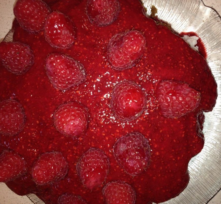 Jam and Cream Sponge Cake