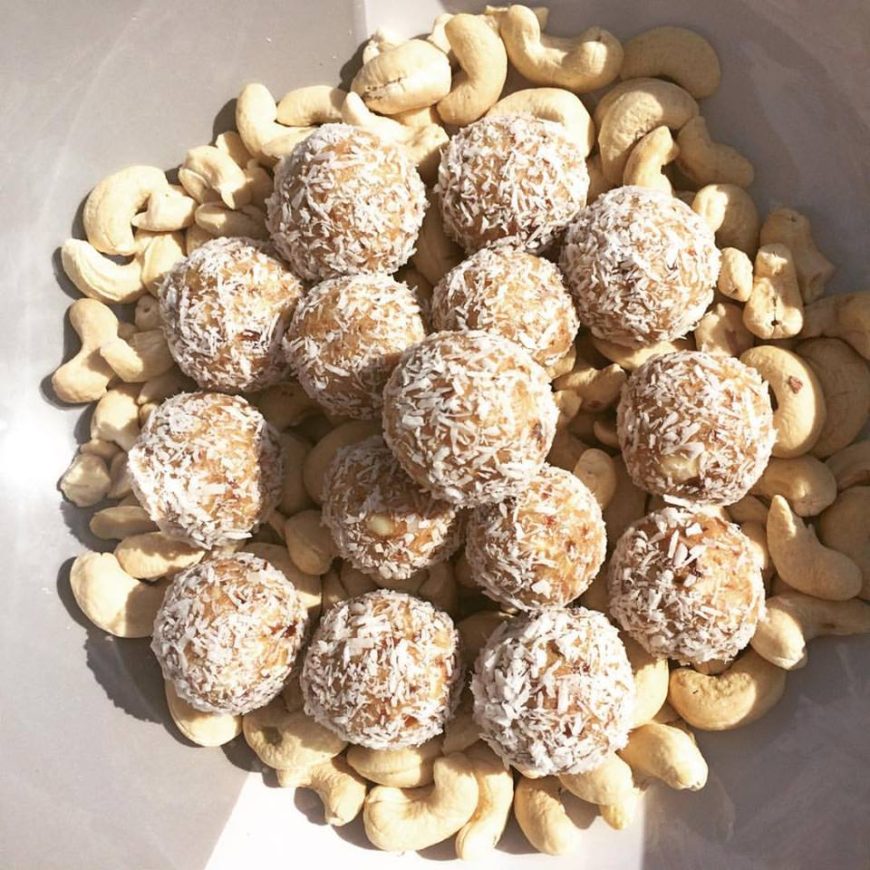 Salted Caramel Protein Balls
