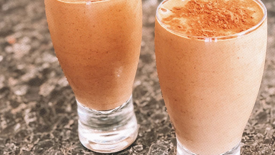 Chocolate Almond Protein Smoothie