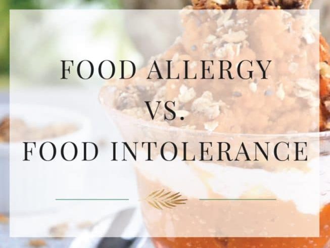 Allergy vs. Intolerance