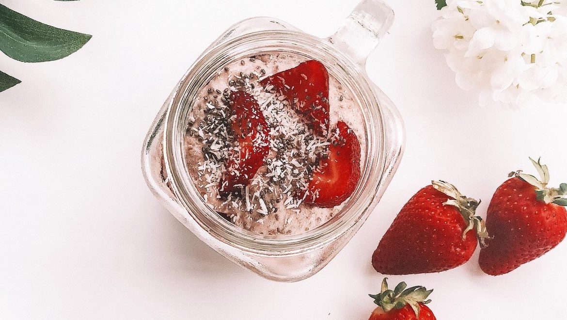 Strawberry Chia Pots